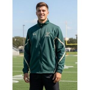 USF University of South Florida Bulls Track Jacket Under Armour Mens Medium NCAA